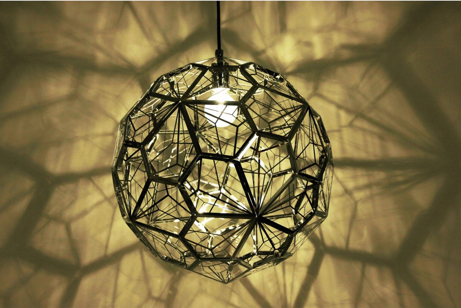 Tom Dixon Etch Web light LED Stainless Steel Pendant Lamp （4021101）