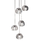 Mizu Crystal Glass Chandelier landscape lamps LED lighting （5317101）