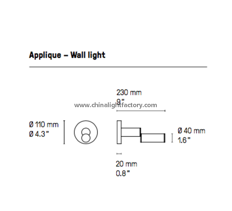 Contemporary Simple style glass wall sconce for Hospitality lighting #4209