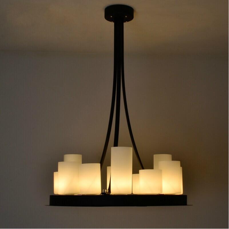 Hot products glass Candle holder Altar pendant lamp, Modern Kevin Reilly Altar Pendant light, LED candle chandeliers