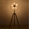 Industrial vintage rustic loft style fan shape floor lamp