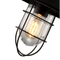 RH Vintage Pendant Lamp Edison Bulb Black Iron Cage Pendant Lamps