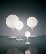 ball shape bedside table reading lamp glass light