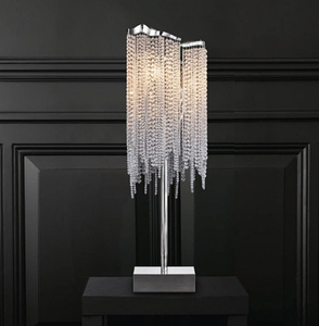 Table Lamp with Metal+ Crystal of Excellent Table Lighting