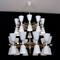 Hot Selling New design with Stainless steel+ Aluminum Luxury Chandelier Light